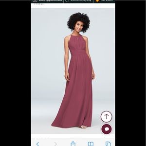 David’s Bridal Chianti Bridesmaid Dress size 16